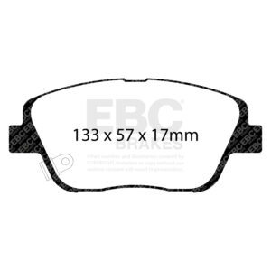 Pastiglie Sportive Stradali EBC Yellowstuff - EBC-DP41864R