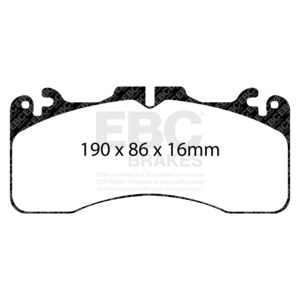 Pastiglie Sportive Stradali EBC Yellowstuff - EBC-DP41867R