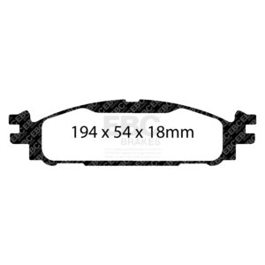 Pastiglie Sportive Stradali EBC Yellowstuff - EBC-DP41873R