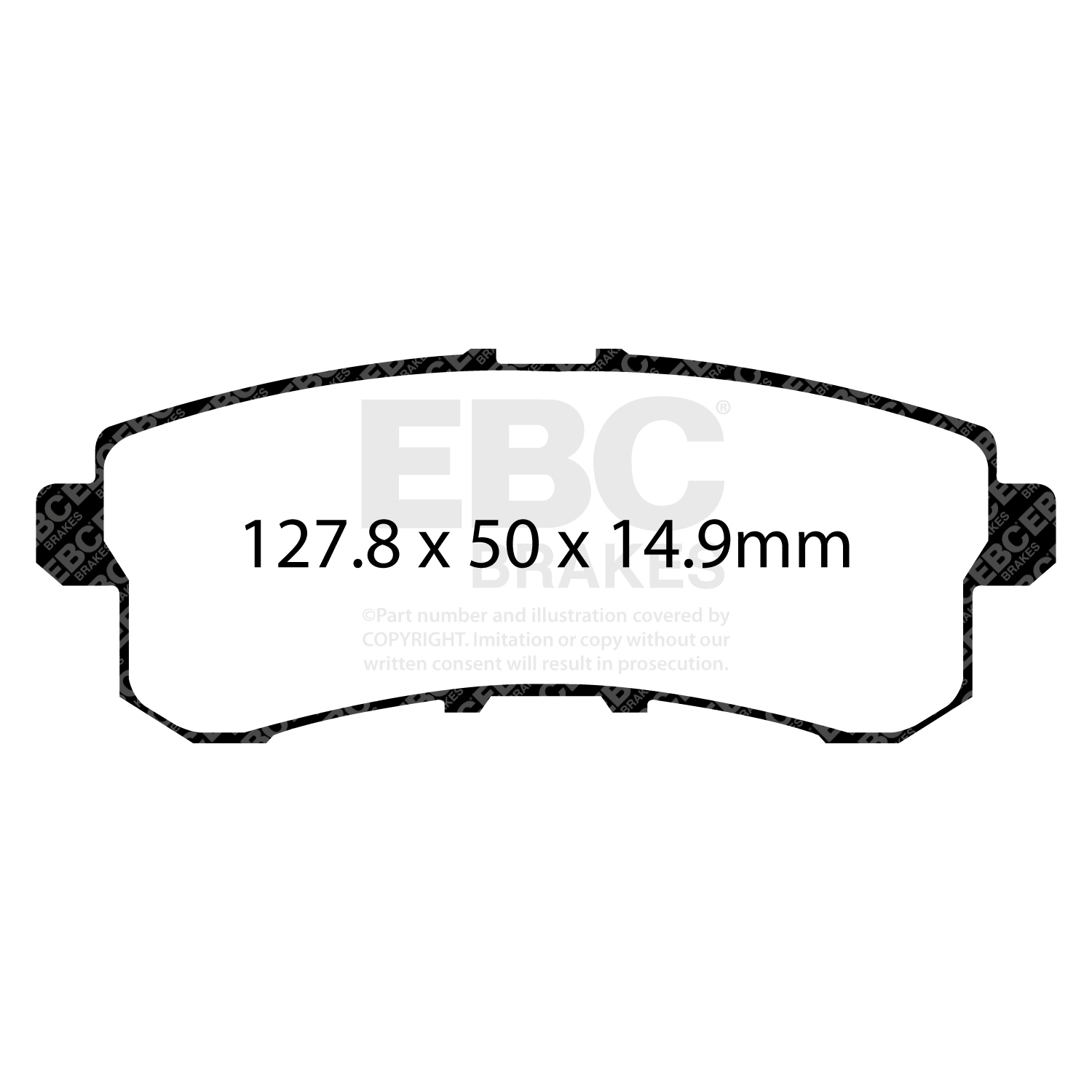Pastiglie Sportive Stradali EBC Yellowstuff - EBC-DP41876R