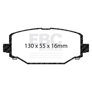 Pastiglie Sportive Stradali EBC Yellowstuff - EBC-DP41889R