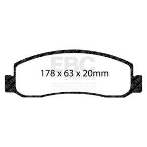 Pastiglie Sportive Stradali EBC Yellowstuff - EBC-DP41892R
