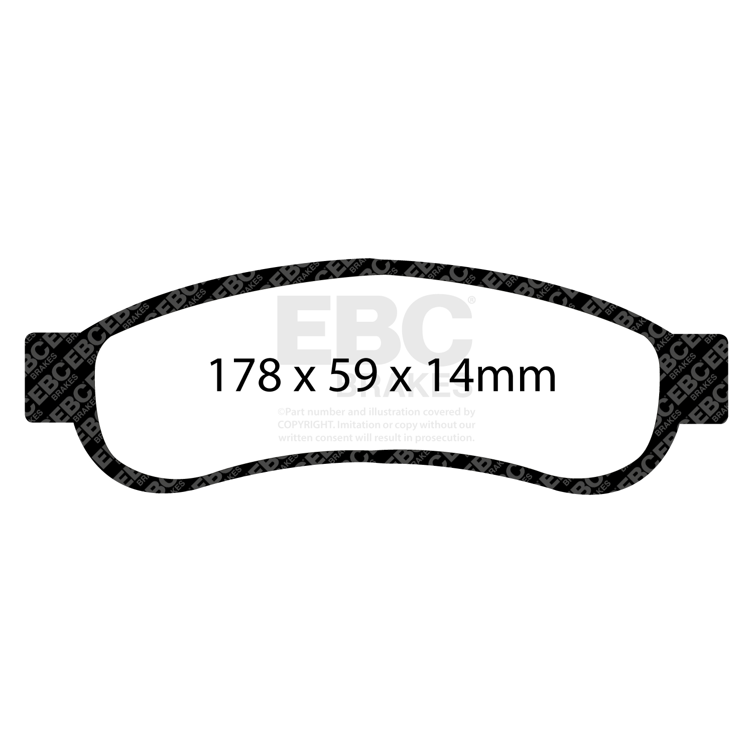 Pastiglie Sportive Stradali EBC Yellowstuff - EBC-DP41893R