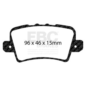 Pastiglie Sportive Stradali EBC Yellowstuff - EBC-DP41902R