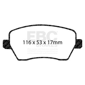 Pastiglie Sportive Stradali EBC Yellowstuff - EBC-DP41903R