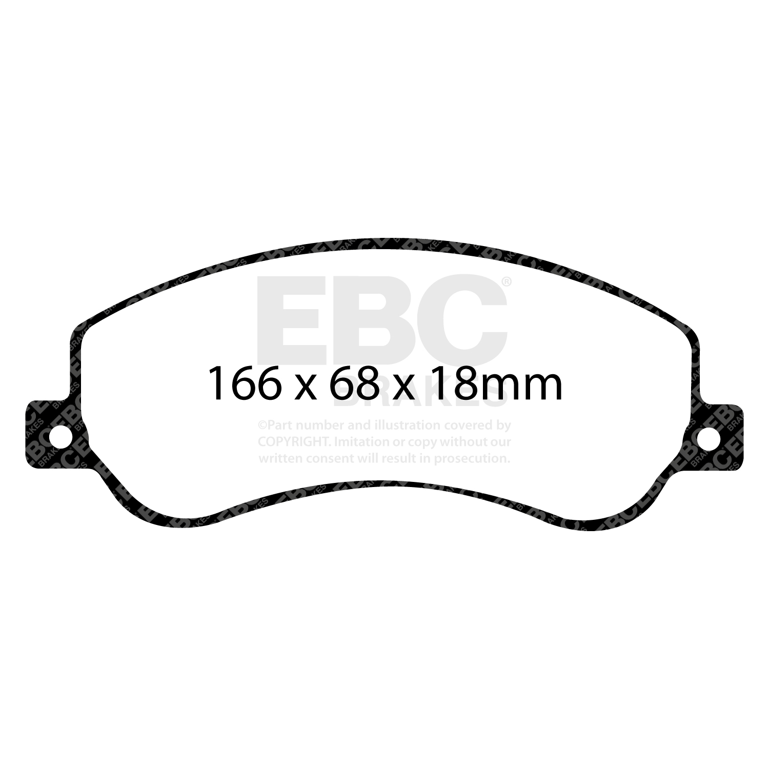Pastiglie Sportive Stradali EBC Yellowstuff - EBC-DP41917R