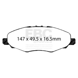 Pastiglie Sportive Stradali EBC Yellowstuff - EBC-DP41924R