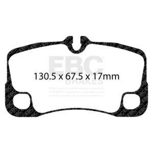 Pastiglie Sportive Stradali EBC Yellowstuff - EBC-DP41930R