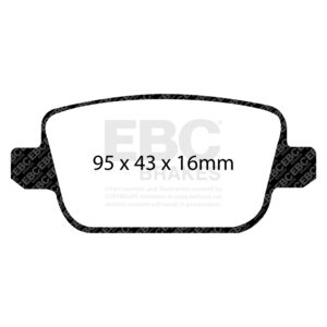 Pastiglie Sportive Stradali EBC Yellowstuff - EBC-DP41933R