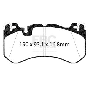 Pastiglie Sportive Stradali EBC Yellowstuff - EBC-DP41939R