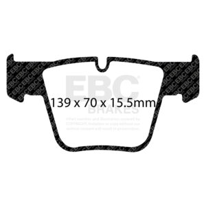 Pastiglie Sportive Stradali EBC Yellowstuff - EBC-DP41941R