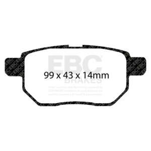 Pastiglie Sportive Stradali EBC Yellowstuff - EBC-DP41947R