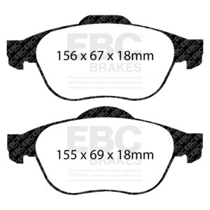 Pastiglie Sportive Stradali EBC Yellowstuff - EBC-DP41958R