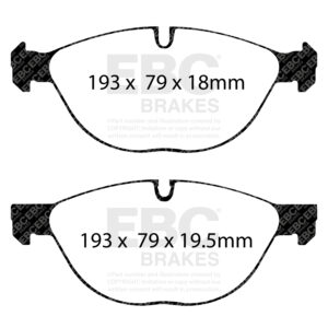Pastiglie Sportive Stradali EBC Yellowstuff - EBC-DP41994R
