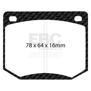 Pastiglie Sportive Stradali EBC Yellowstuff - EBC-DP4216R