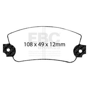 Pastiglie Sportive Stradali EBC Yellowstuff - EBC-DP4231R