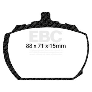 Pastiglie Sportive Stradali EBC Yellowstuff - EBC-DP4240R