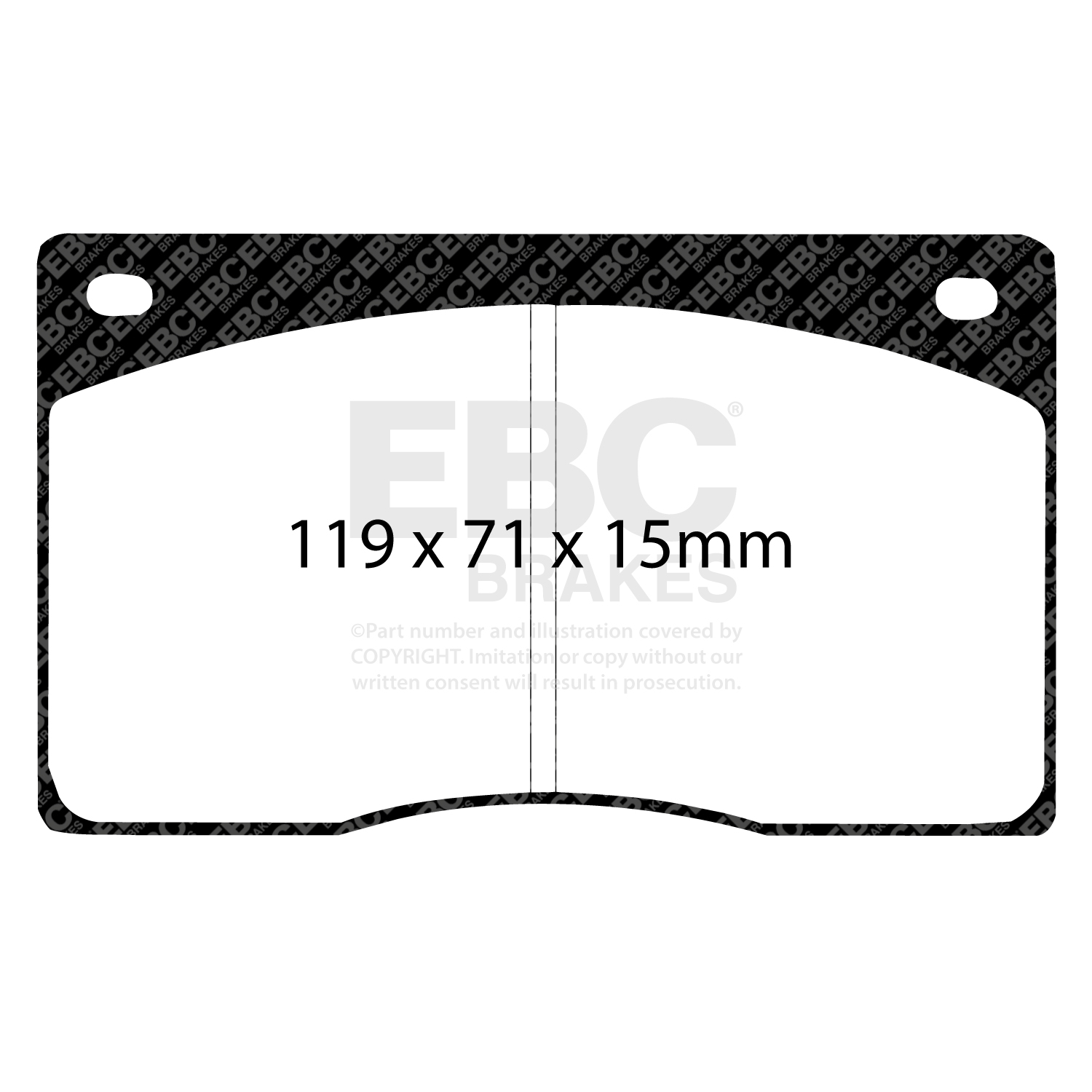 Pastiglie Sportive Stradali EBC Yellowstuff - EBC-DP4262R