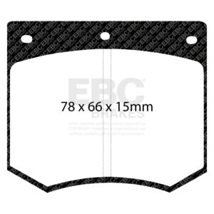 Pastiglie Sportive Stradali EBC Yellowstuff - EBC-DP4291R
