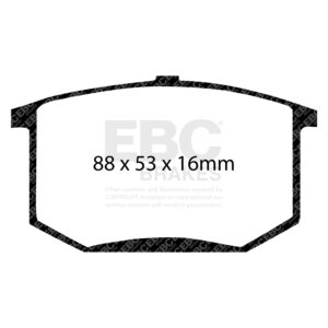 Pastiglie Sportive Stradali EBC Yellowstuff - EBC-DP4298R
