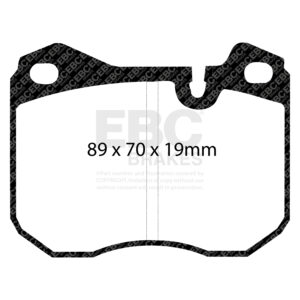 Pastiglie Sportive Stradali EBC Yellowstuff - EBC-DP4345R