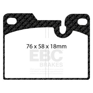 Pastiglie Sportive Stradali EBC Yellowstuff - EBC-DP4346R