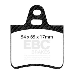 Pastiglie Sportive Stradali EBC Yellowstuff - EBC-DP4350R