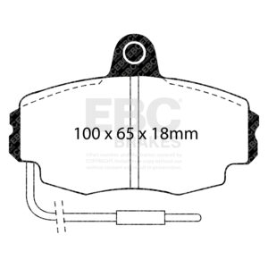 Pastiglie Sportive Stradali EBC Yellowstuff - EBC-DP4426R