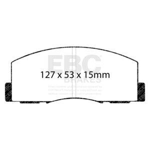 Pastiglie Sportive Stradali EBC Yellowstuff - EBC-DP4461R
