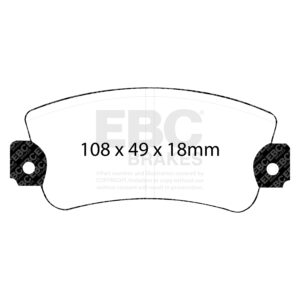 Pastiglie Sportive Stradali EBC Yellowstuff - EBC-DP4485R