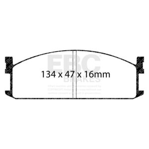Pastiglie Sportive Stradali EBC Yellowstuff - EBC-DP4535R