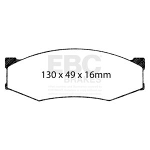 Pastiglie Sportive Stradali EBC Yellowstuff - EBC-DP4538R