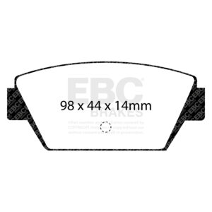 Pastiglie Sportive Stradali EBC Yellowstuff - EBC-DP4576R