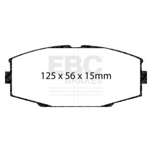 Pastiglie Sportive Stradali EBC Yellowstuff - EBC-DP4610R