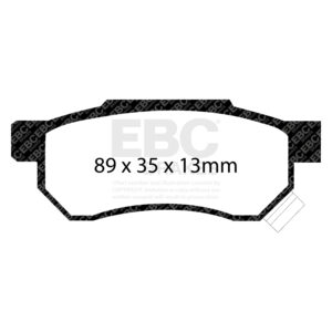 Pastiglie Sportive Stradali EBC Yellowstuff - EBC-DP4642/2R
