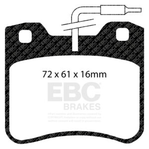Pastiglie Sportive Stradali EBC Yellowstuff - EBC-DP4656R