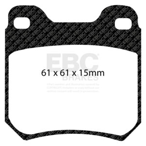 Pastiglie Sportive Stradali EBC Yellowstuff - EBC-DP4675R