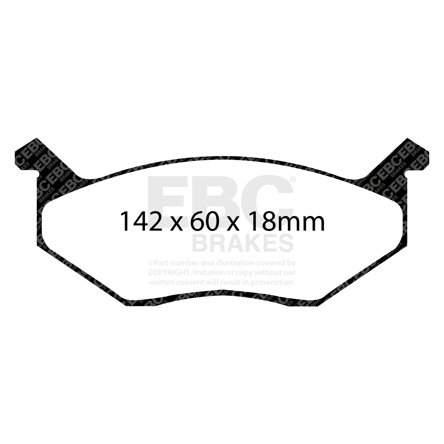 Pastiglie Sportive Stradali EBC Yellowstuff - EBC-DP4678R