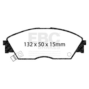 Pastiglie Sportive Stradali EBC Yellowstuff - EBC-DP4706R