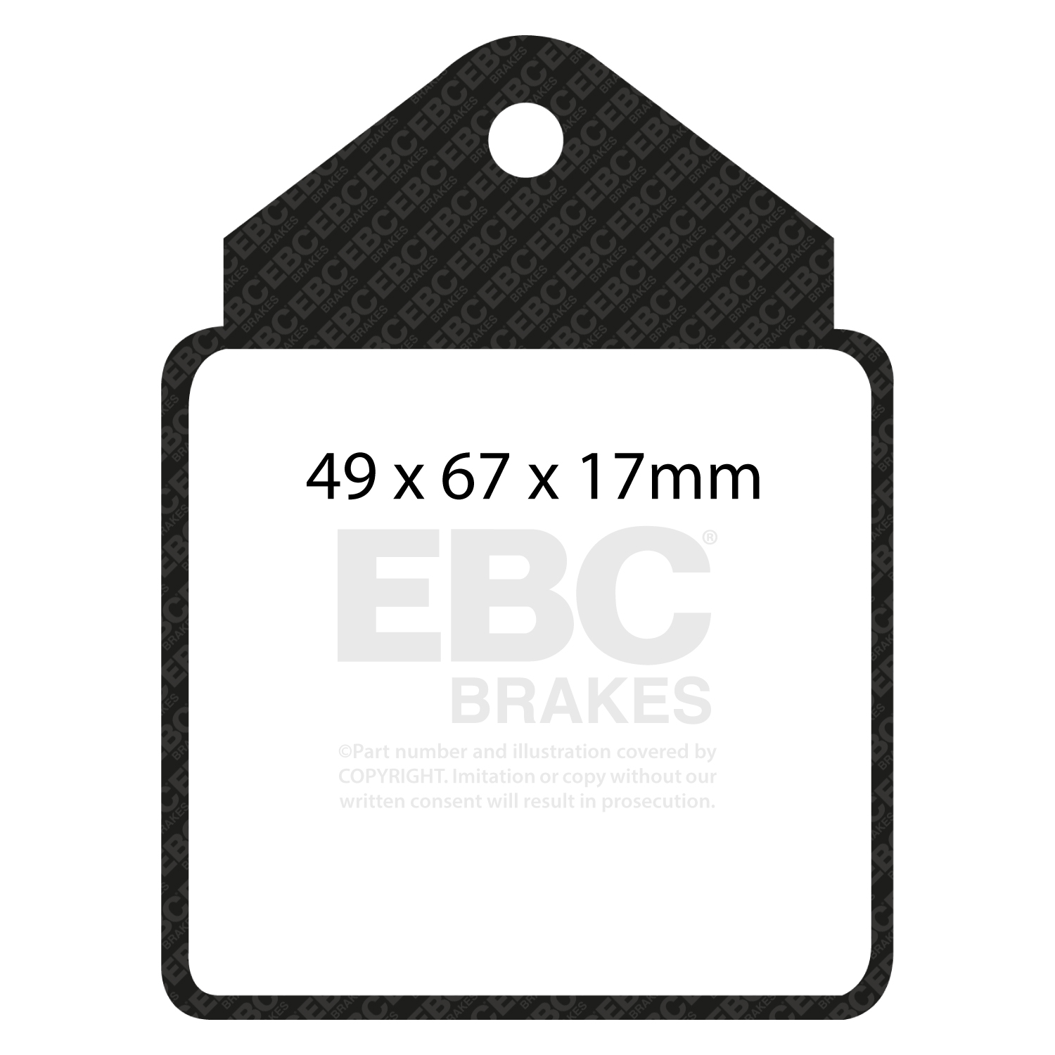 Pastiglie Sportive Stradali EBC Yellowstuff - EBC-DP4710R