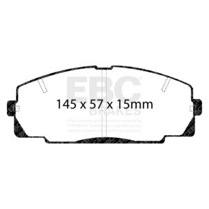 Pastiglie Sportive Stradali EBC Yellowstuff - EBC-DP4722R
