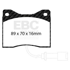 Pastiglie Sportive Stradali EBC Yellowstuff - EBC-DP4753R