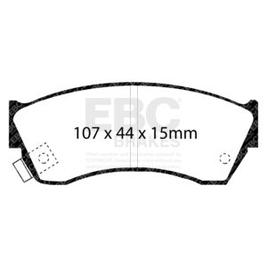 Pastiglie Sportive Stradali EBC Yellowstuff - EBC-DP4762R