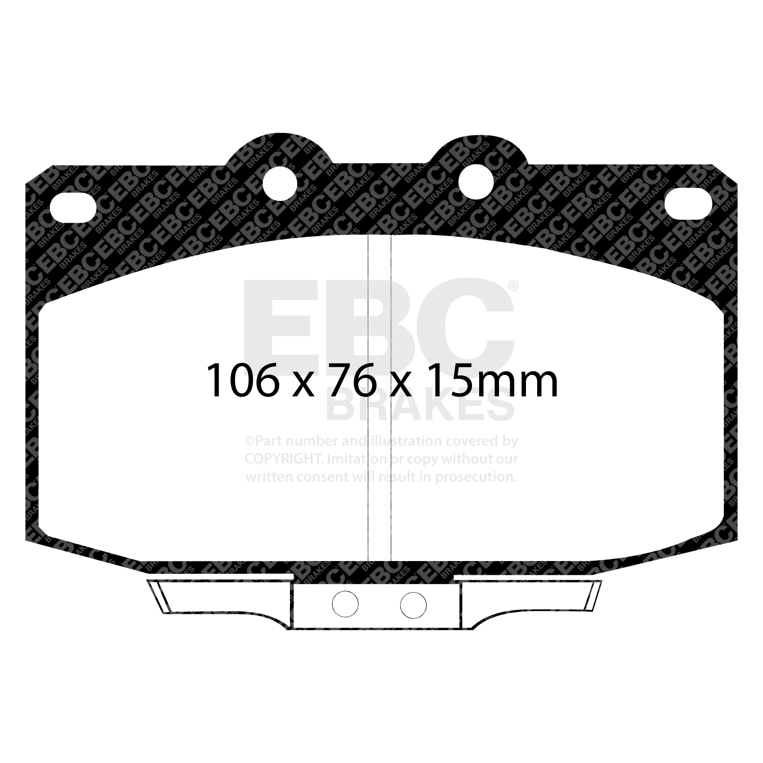 Pastiglie Sportive Stradali EBC Yellowstuff - EBC-DP4763R