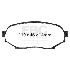 Pastiglie Sportive Stradali EBC Yellowstuff - EBC-DP4802R