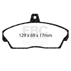 Pastiglie Sportive Stradali EBC Yellowstuff - EBC-DP4815R