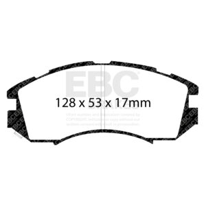 Pastiglie Sportive Stradali EBC Yellowstuff - EBC-DP4819R