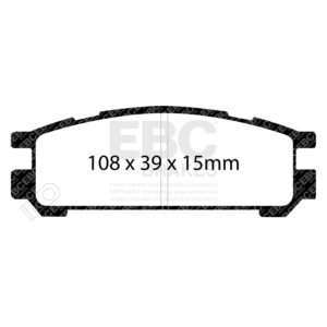Pastiglie Sportive Stradali EBC Yellowstuff - EBC-DP4821R