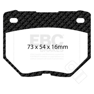 Pastiglie Sportive Stradali EBC Yellowstuff - EBC-DP4826R