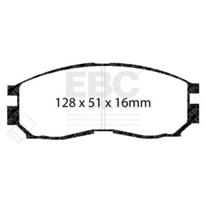 Pastiglie Sportive Stradali EBC Yellowstuff - EBC-DP4830R